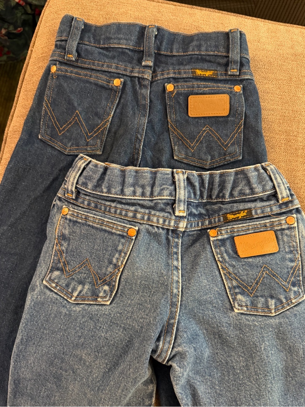 Kids vintage wrangler jeans